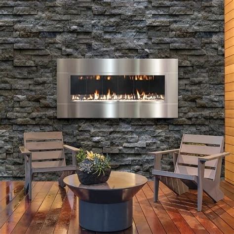 SÓlas Forty6 Wall Mount Outdoor Fireplace Toronto Home Comfort