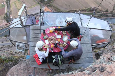 Capsule hotels are japan's quirky contribution to architecture; These Glass Pods Attached To A Steep Cliff Are Actually Rooms Of A New Hotel For Daredevils