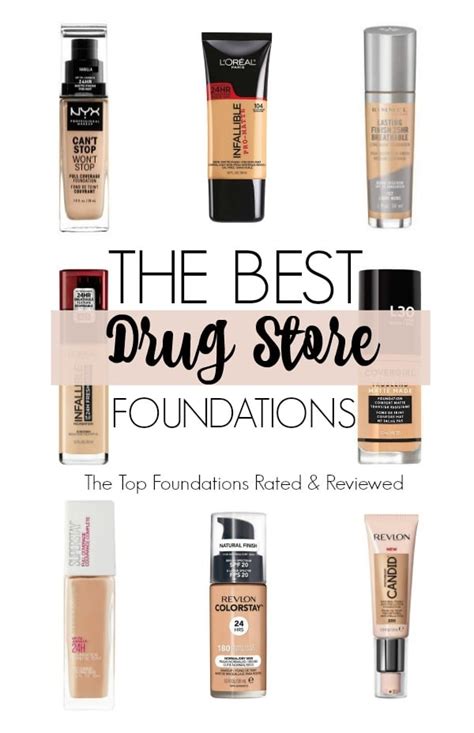 The Best Drugstore Foundations Beauty And The Bench Press