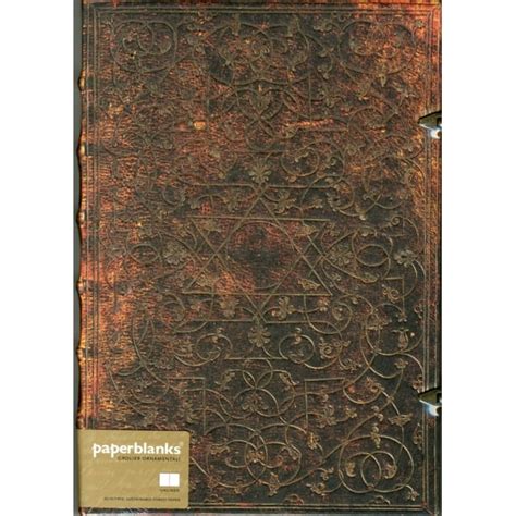 Grolier Ornamentali Grande Blank Journal Paperblanks Notebook