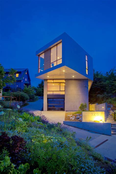Modern Geometric Architecture Urban Seattle Home