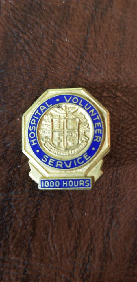 Vintage Hospital Volunteer Service Pins Lot Of 3 Pins 500 Etsy