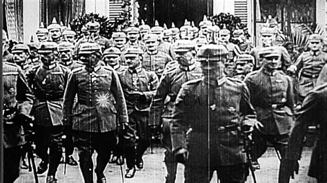 German Mobilization During World War I Hd Stock Footage Youtube