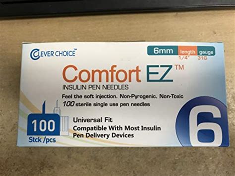 Clever Choice Comfort Ez Insulin Pen Needles 31g In Pakistan Wellshoppk