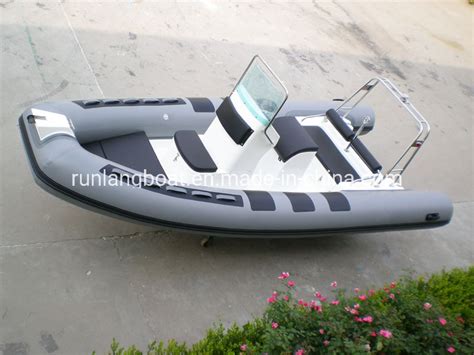 Meter Feet Rib Boat Speed Boat Fiberglass Fishing Boat Rigid Inflatable Boat China Rib