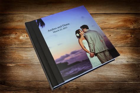 Wedding Album Photo Album With Acrylic Cover 10 X 10