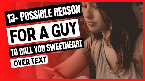 when a guy calls you sweetheart over text [meaning and responding tips]