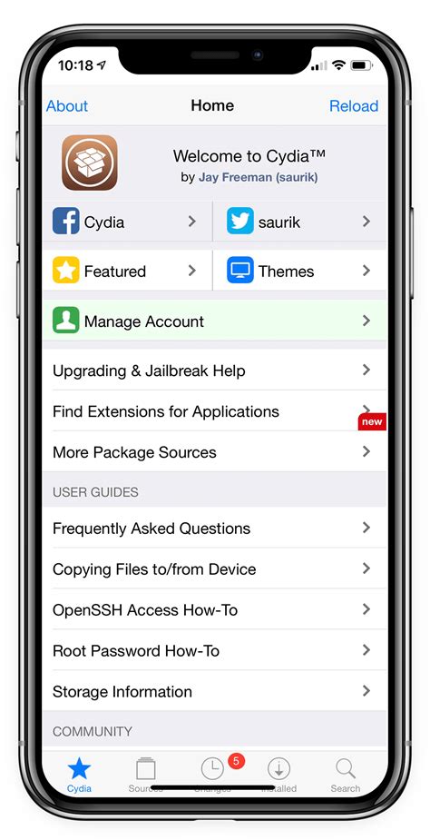 Third party application manager for ios devices. zJailbreak (Official website)