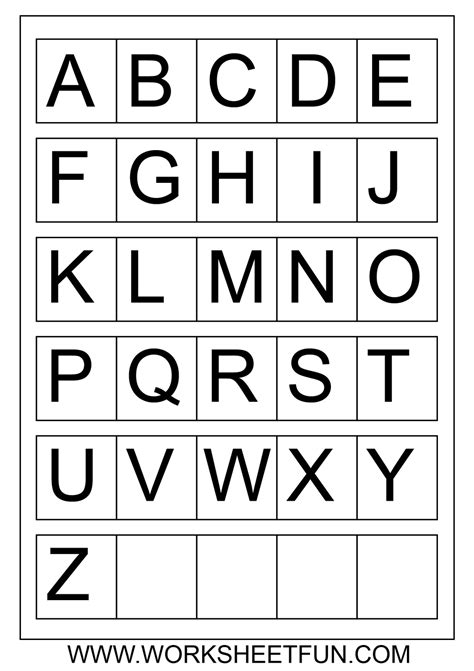 Worksheetfun Free Printable Worksheets Capital Alphabet Printable