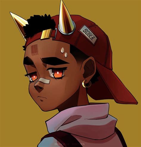 Pin By 𐀼 𝔊𝔦𝔤𝔦 𐁑 On Color Me Black Boy Art Swag Cartoon Anime Rapper