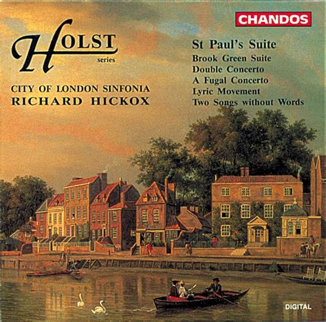 Holst Double Concerto Gustav Holst Richard Hickox Amazonfr Cd Et