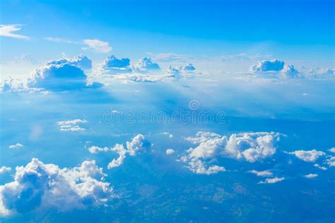 Blue Sky With Clouds Stock Image Image Of Fall Cumulonimbus 75525723
