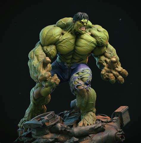 Artstation Green And Angry Whos That Gerard Kravchuk Hulk