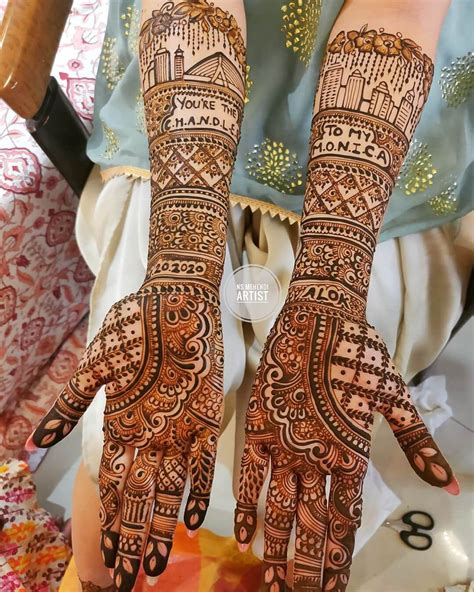Bridal Mehndi Designs For Front Hand 2024 K4 Fashion