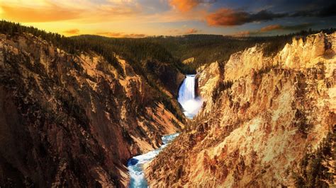 Download Yellowstone Falls Grand Canyon Of The Yellowstone