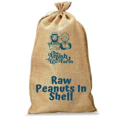 Buy THE AMISH ECO-FARM | Fancy Size | Bulk Raw Peanuts in Shell