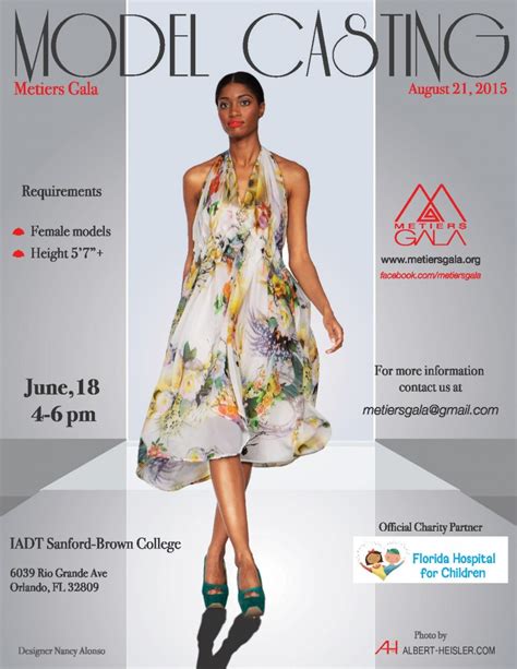 Casting Runway Models in the Orlando Area for Charity Fashion Show ...