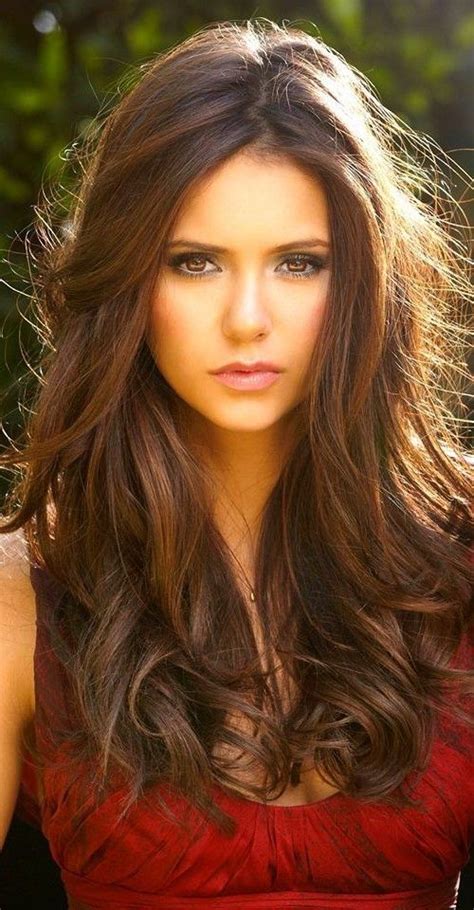 55 Lovely Long Hair Ladies Layers Soft Feathered Chestnut Hairstyles