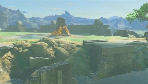 Zelda Great Plateau Map