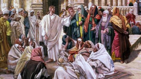 Tuesday Of Holy Week Jesus Teaching In The Temple Youtube