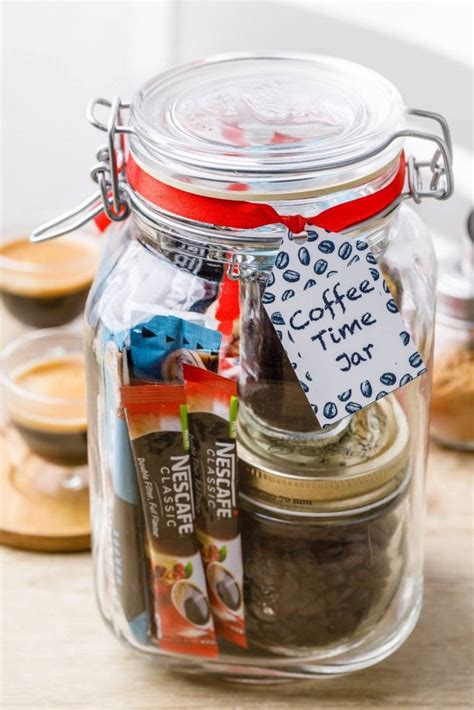 Coffee Kit In A Jar Good DIY Gift For Coffee Lovers Miss Wish