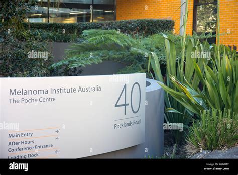 Melanoma Institute Of Australia Located In North Sydneyaustralia Stock