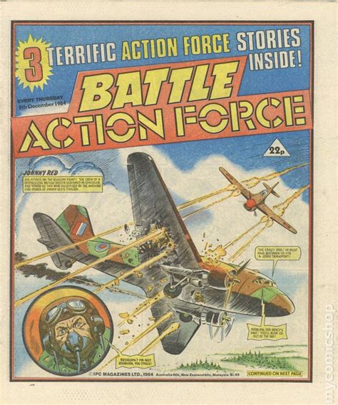 Battle Action Force Uk 1983 1986 Ipc Comic Books