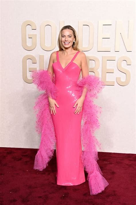 Margot Robbie Breaks Out Iconic 1977 Barbie Doll Look At Golden Globes