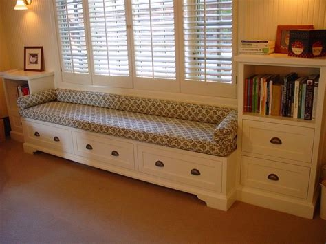 Terrific Under Window Storage Bench 41 For Your Home Decorating Ideas