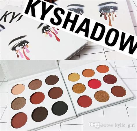 The Burgundy Palette And Bronze Kylie Jenner Newest Hot Kyshadow