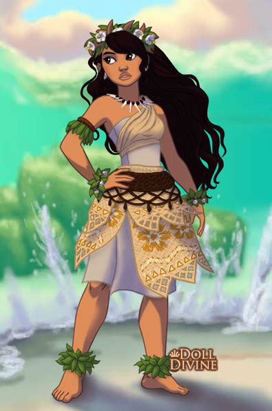 Polynesian Princess Moana By Selenaparthenopaeus On Deviantart