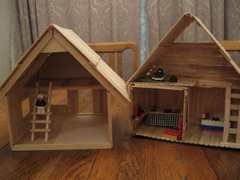 How To Make Small House Using Popsicle Stick House Popsicle Stick Diy