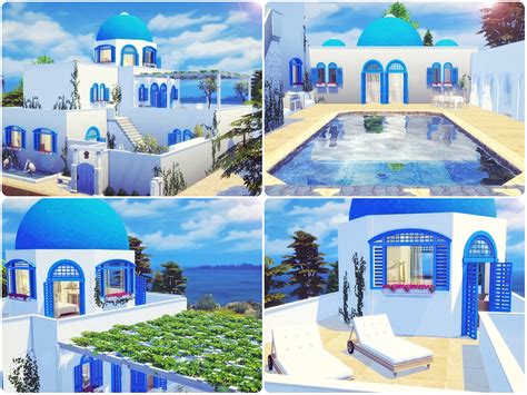 The Sims Resource Santorini Retreat