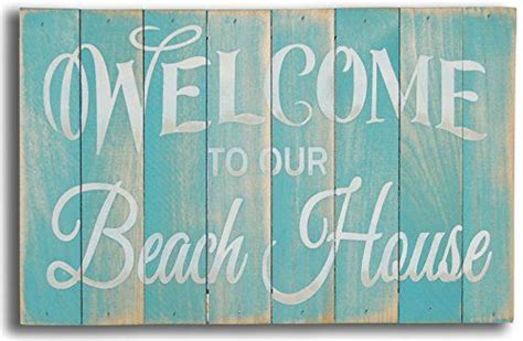 Welcome To Our Beach House Jones Rustic Sign Co