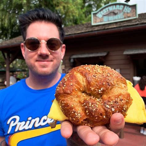 Breakfast Sandwiches at Magic Kingdom | Disney breakfast, Quick