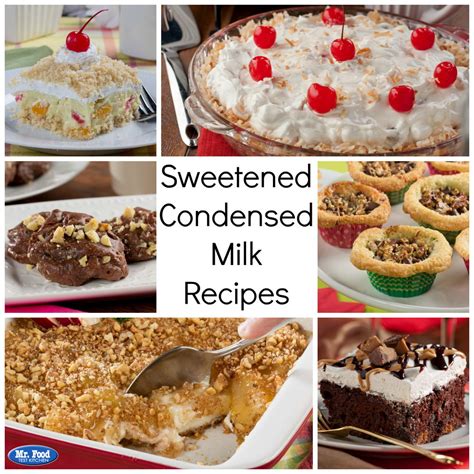 If you have 2% milk, you're in luck. Sweetened Condensed Milk Recipes: 22 Recipes Using Condensed Milk | MrFood.com