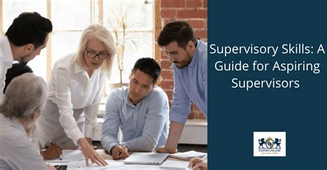 Supervisory Skills A Guide For Aspiring Supervisors Euston College