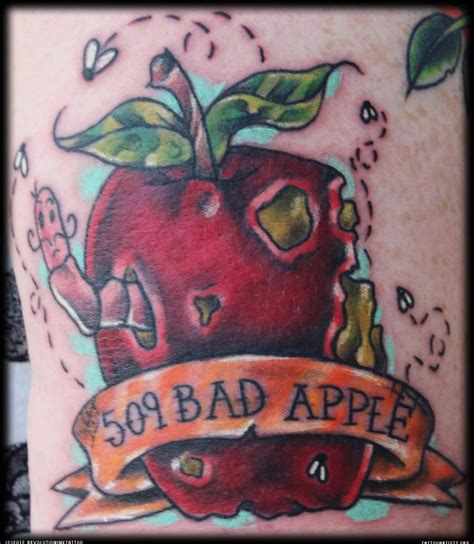 Bad Apple Tattoo Bad Apple Tattoo Photo 1 Real Photo Pictures