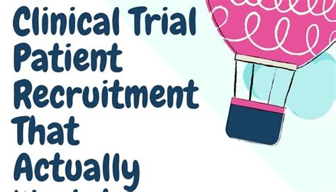 Clinical Trial Patient Recruitment That Actually Works