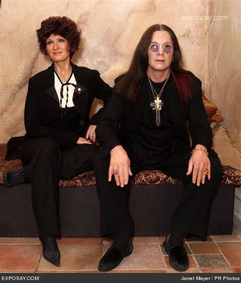 Sharon Osbourne And Ozzy Osbourne Madame Tussauds Ozzy Osbourne Wax