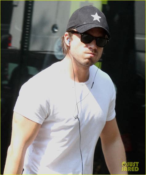 Sebastian Stan Muscles Up While Strolling The Big Apple Photo 3452414