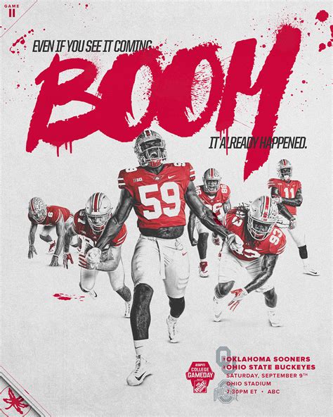 2017 Ohio State Football Social Media Content I On Behance