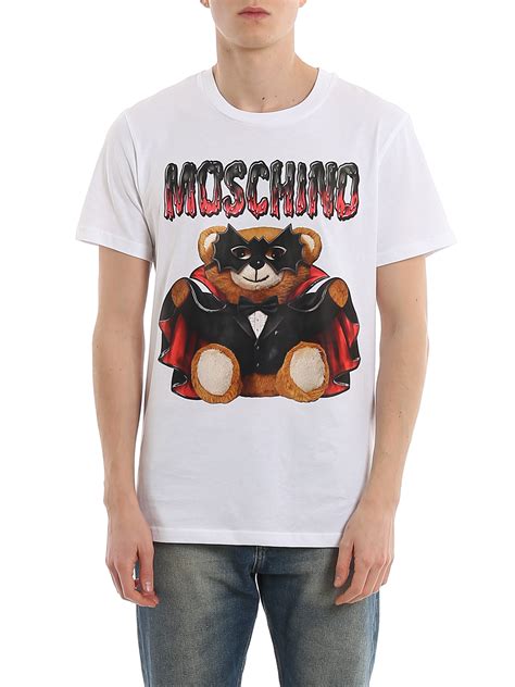 T Shirts Moschino Bat Teddy Bear T Shirt 070102401001