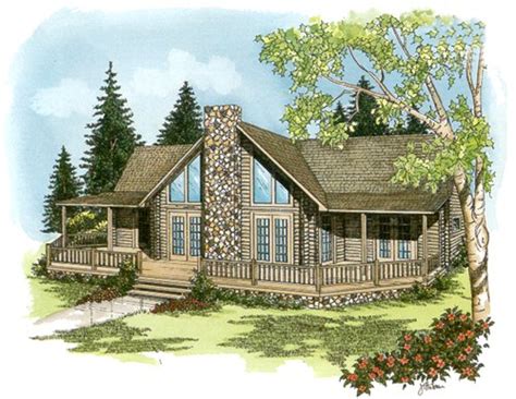 Silverado Ii Log Home Plan By Suwannee River Log Homes