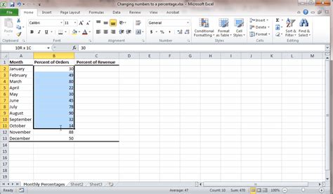 Microsoft excel is great for basic and complicated calculations alike, including percentage differences. Convert numbers to percentage in excel - Learn Excel Now