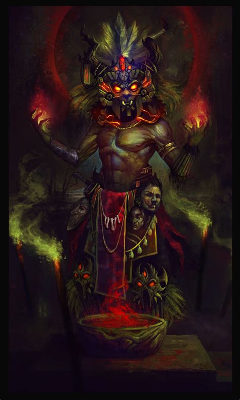 Witch Doctor By Deathstars69 On Deviantart Witch Doctor Aztec Art