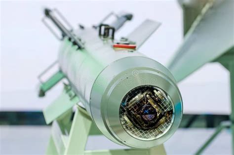 Missiles Weapons With Guidance And A Wide Range Of Vision Stock Image