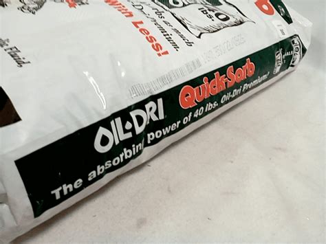 Oil Dri Quick Sorb Concentrated Formula Fine Granular Absorbent 40lb