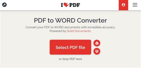 How To Use Ilovepdf To Convert Pdf To Word Online For Free