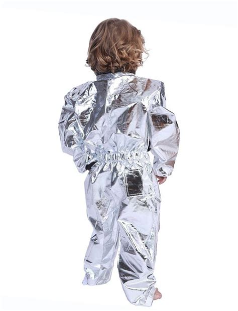 Spaceman Costume Child Astronaut Fancy Dress Space Man Nasa Outfit